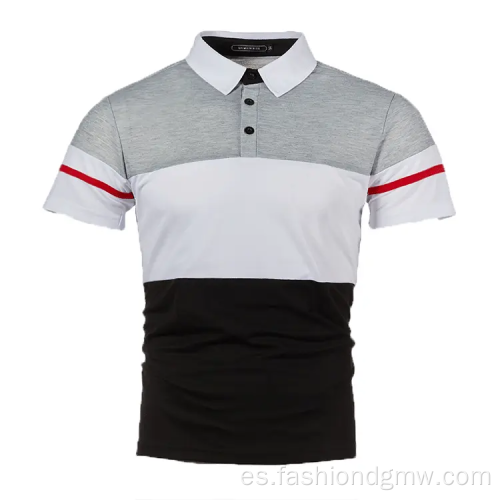 Diseño de camisa de ropa de golf para hombres personalizados polo camisas